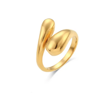Gold Drop Ring